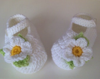 Chaussons bébé au crochet, chaussures bébé au crochet