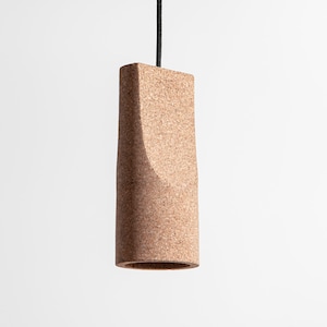 Lamp Shade Cork Pendant Small Lampshade for Aesthetic Kitchen Decor - Hanging Ceiling Lampshades Modern Pendant Lamp for New Home Gift