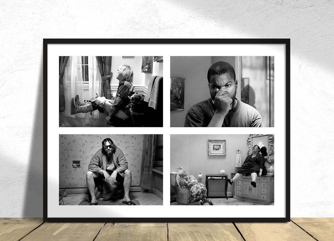 Bathroom Movie Scenes Compilation Poster Dumb and Dumber, Bridesmaids