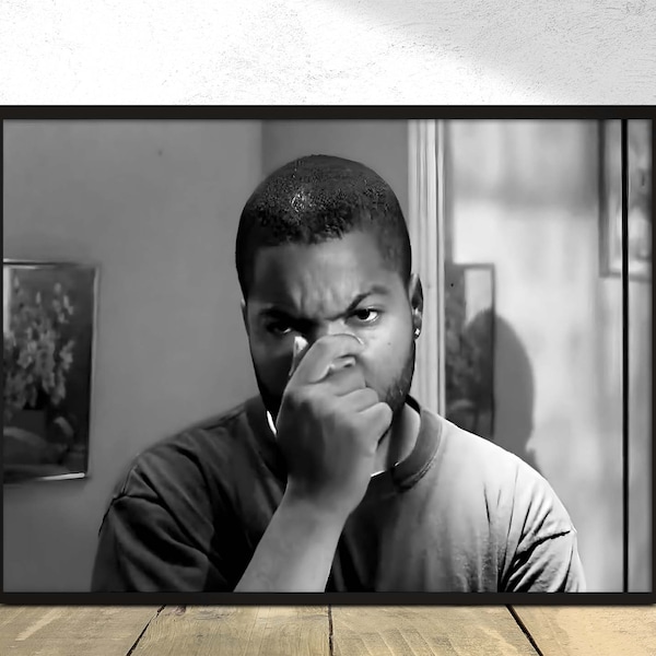 Friday Bathroom Scene Print Etsy