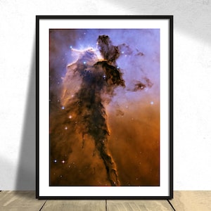 The Fairy of Eagle Nebula - NASA The Hubble Telescope I Space Print, Space Travel Art, Stars and Galaxy Art Dec, NASA Poster, Astronomy Gift