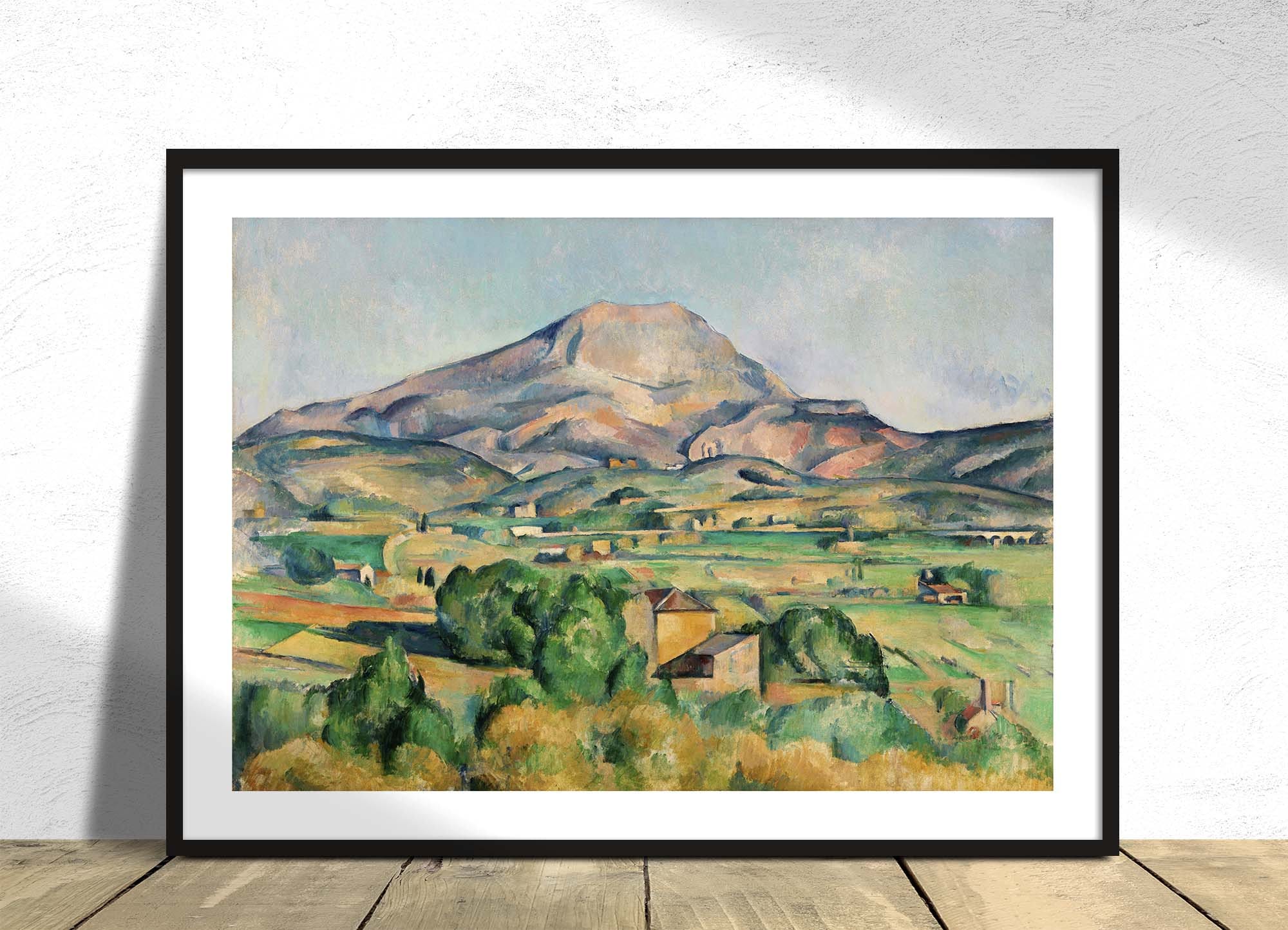 Mont Sainte-victoire (la Montagne Sainte-victoire)- Paul Cézanne