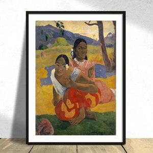 Nafea Faa Ipoipo? (When Will You Marry?) - Paul Gauguin | Post-impressionism Art, French Poster, Reproduction, Vintage Print, Women Poster