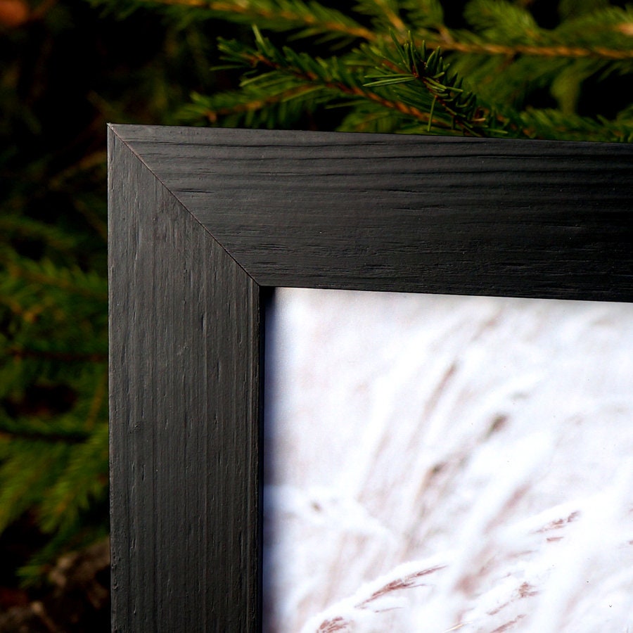 Basic Simple Wood Frame for Poster Photography. 3 Colors: Natural, Black,  Walnut. Frames Any Size 11x14 18x24 24x36 15x21 30x40 30x30 50x70 