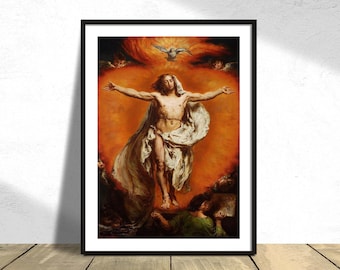 Wniebowstąpienie Chrystusa – Jan Matejko | Sztuka polska, Historyzm, Reprodukcja, Obrazy historyczne, Sztuka XIX wieku, Patriotyzm, Symbolika