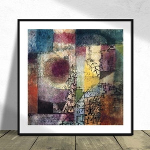Paul Klee Print, Untitled, C.1914, Ship From Uk/us/europe ...