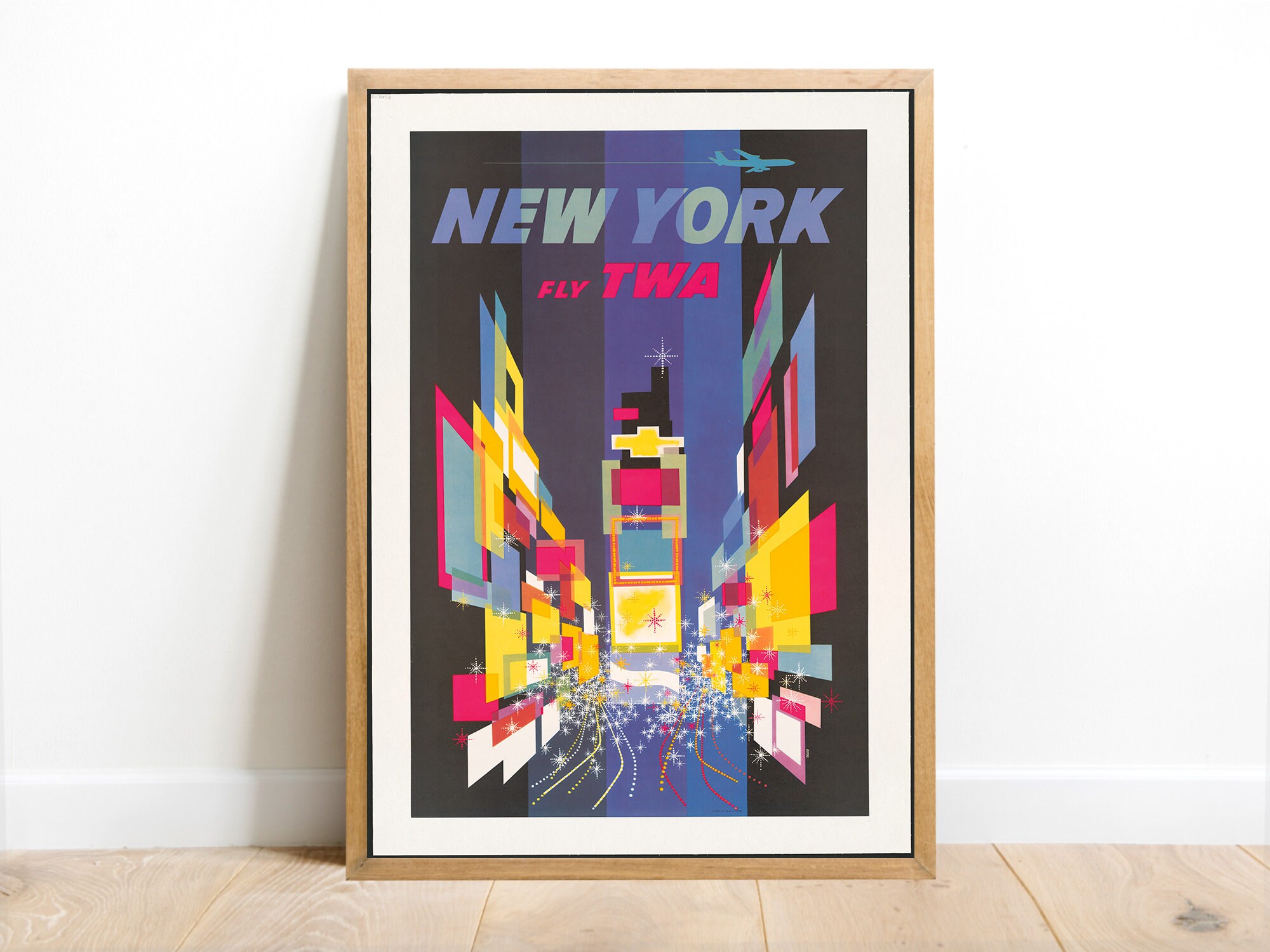 FLY TWA NEW YORK 壁掛けアート FLY TWA NEW YORK 壁掛けアート FLY TWA NEW YORK 壁掛けアート