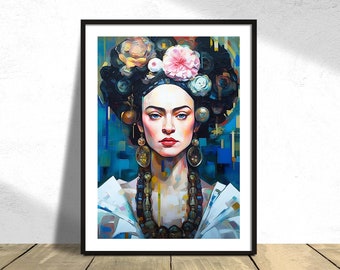 Young  Woman | Fashion Illustration, Vintage Poster, Graphic Art, Jewelry Print, Beautiful Woman, Majestic Girl, Loveliness, Beauty Poster