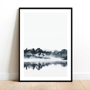 Lake Printed Poster - Landscape Dec, Lake photography Print, Art Water Poster, Any size you need!70x100 40x50 30x40 A2 11R 24x36 A5 A1 16x20