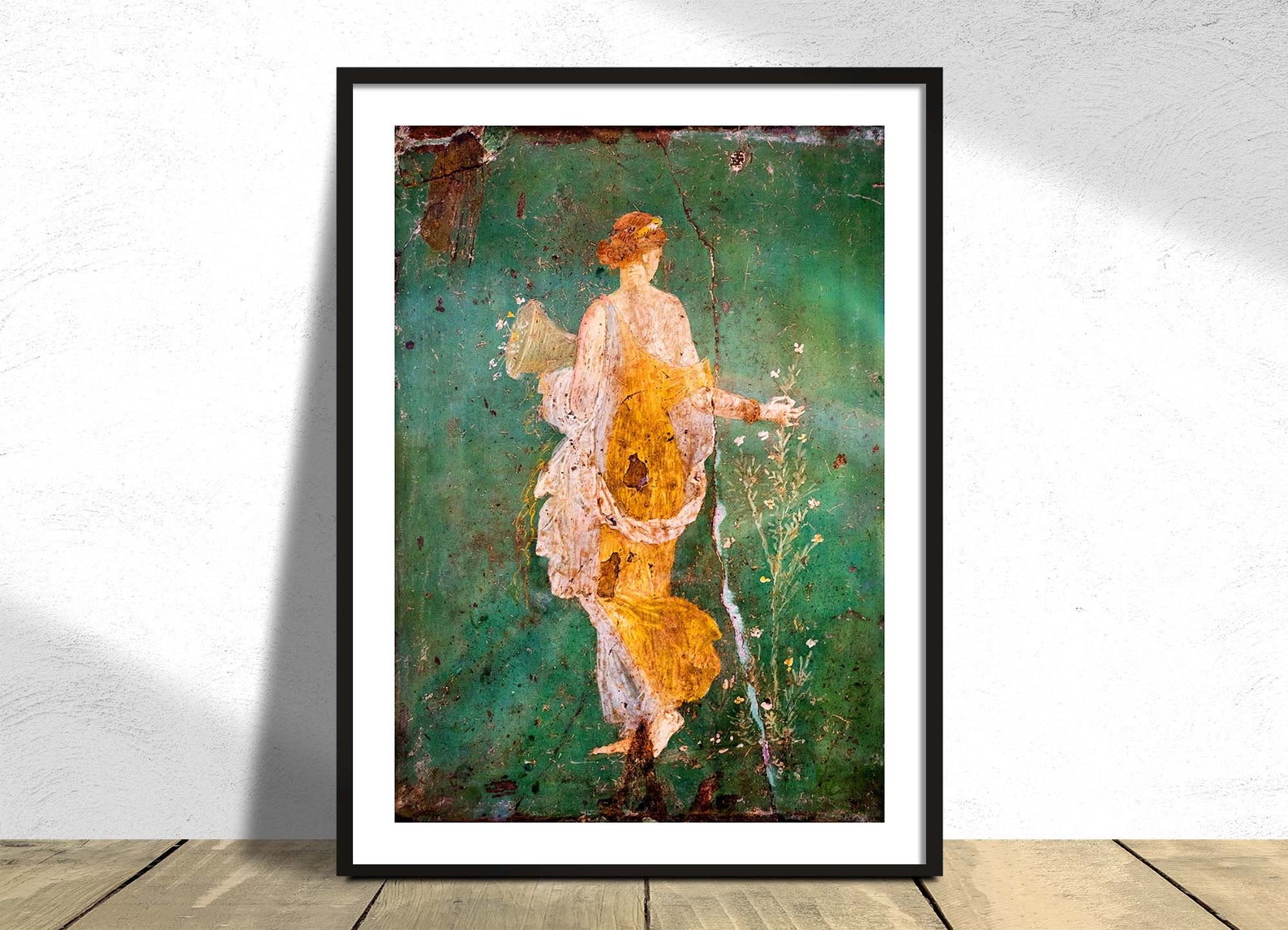 Ancient Roman Goddess - Flora I Vintage Poster, Woman Print, Gift Ide ...