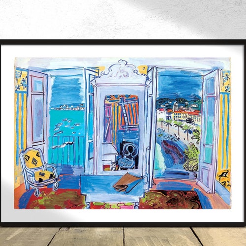 Window Opening on Nice - Raoul Dufy | Wall Decor Art Poster