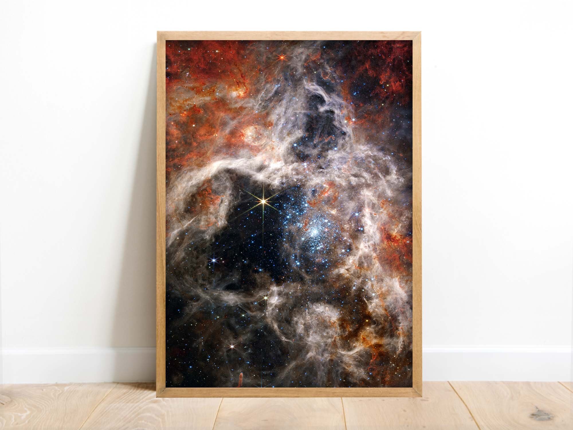 Tarantula Nebula - the James Webb Space Telescope I Space Print, Space ...