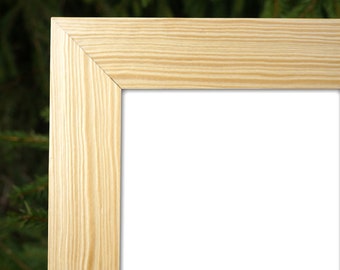 Natural Wood Frame - 3 colors: Natural, Black, Walnut. Any size 70x100 30x40 40x60 A4 11x14 8x10 12x18 18x24 20x28