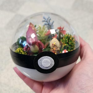 PokePal | Charmeleon 4&quot; Poké Ball Terrarium