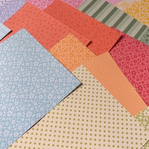 Tiny Flowers Journal Paper Pack | 24 unique sheets of 120gsm A5 paper | Cute Scrapbook Paper image 4