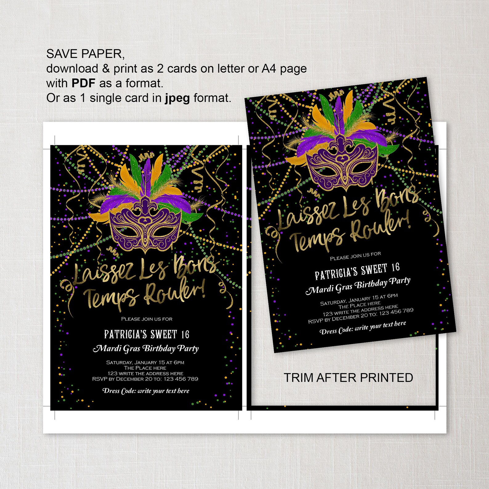 mardi gras american express