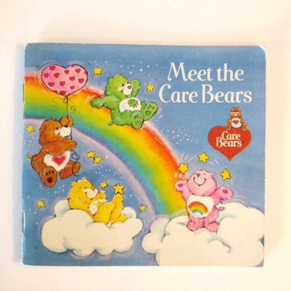 1983 Meet The Care Bears Small Book 