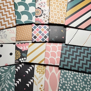 Mini Envelopes, Note Cards, Set of 20 Envelopes, Journal Envelopes