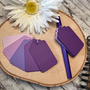 Tags, Journal Tags, Set of 25 Tags, Planner Tags, Scrapbook Tags
