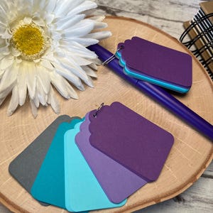 Tags, Journal Tags, Set of 25 Tags, Planner Tags, Scrapbook Tags