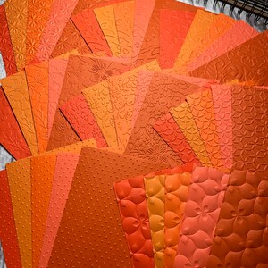 Embossed Paper, Embossed Cardstock, Junk Journal Paper, 40 Count Embossed Paper