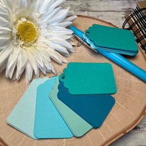 Tags, Journal Tags, Set of 25 Tags, Planner Tags, Scrapbook Tags