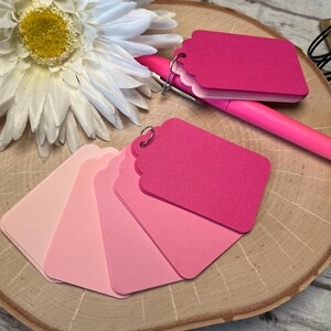 Tags, Journal Tags, Set of 25 Tags, Planner Tags, Scrapbook Tags