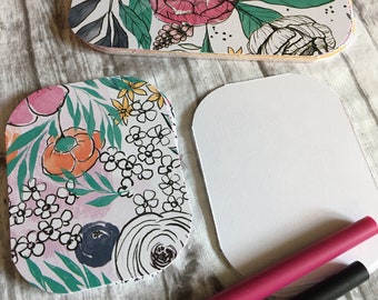 Journal Cards 4x6 or 3x4, Set of 20 Journal Cards, Scrapbooking, Journaling