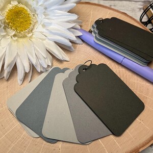 Tags, Journal Tags, Set of 25 Tags, Planner Tags, Scrapbook Tags