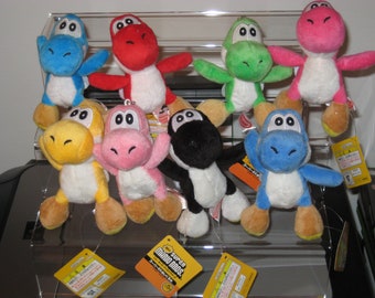 rainbow yoshi plush