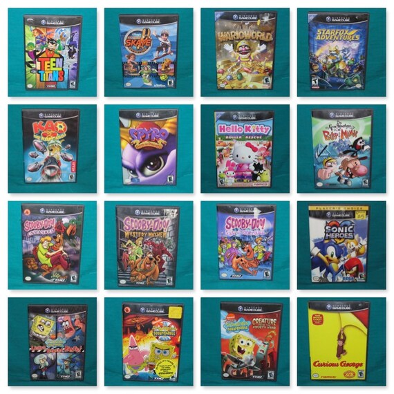 list of gamecube games