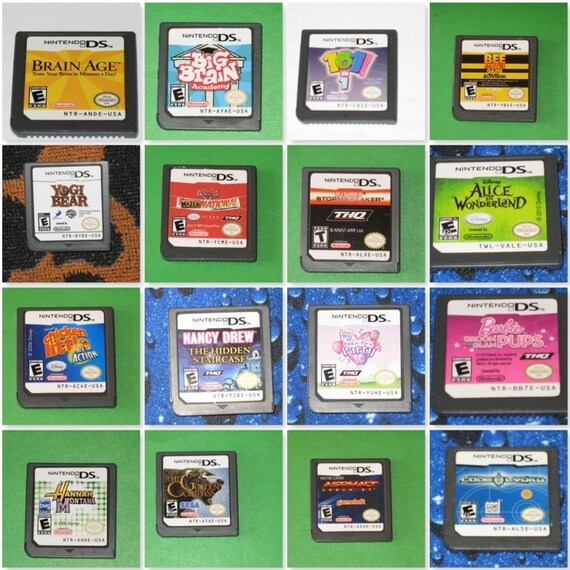 10 Dollar DS Deals Nintendo DS Video Games Select Your Etsy