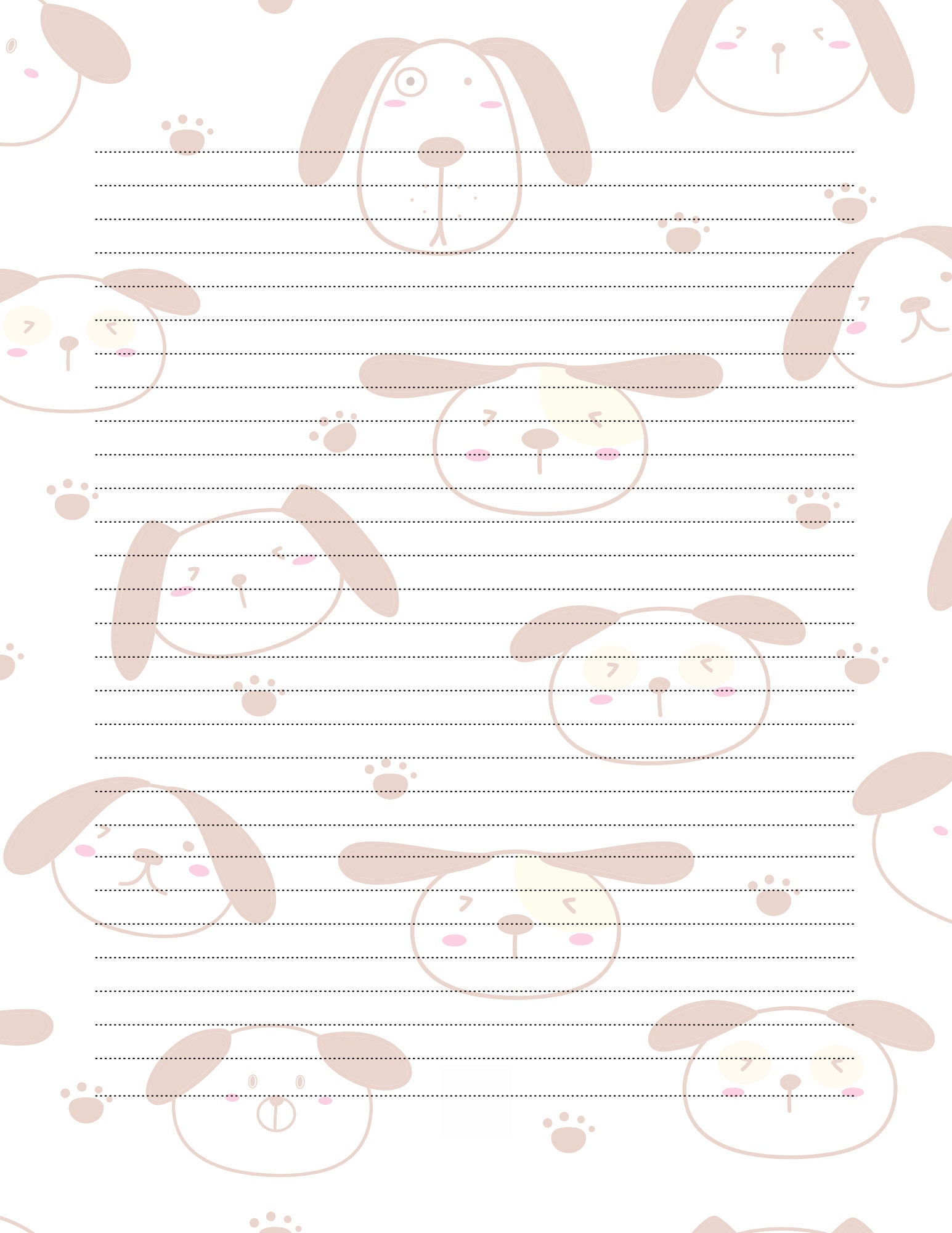 dog-stationery-bundle-downloadable-etsy