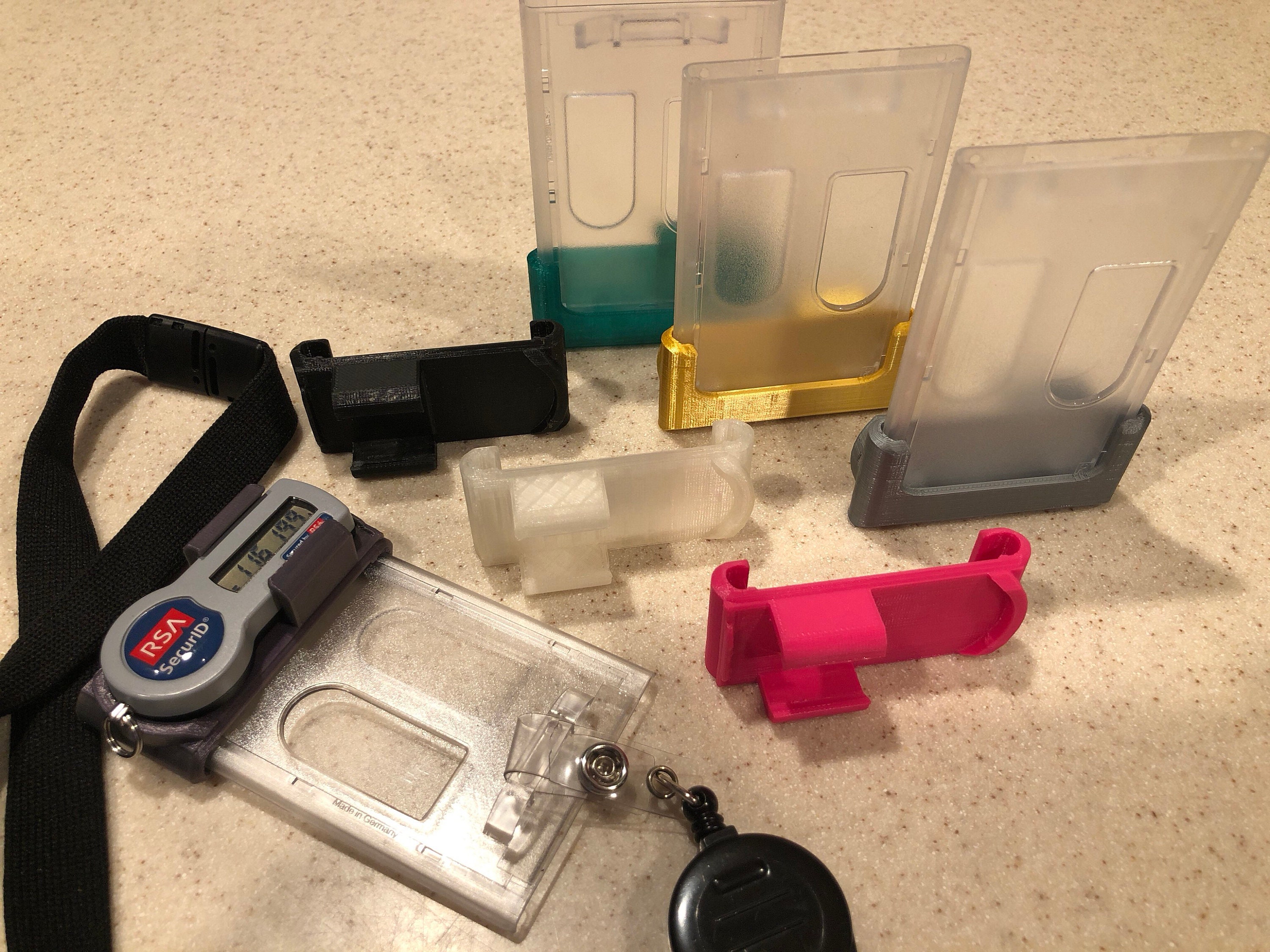 RSA ID Token & Dual Badge Holder Etsy UK