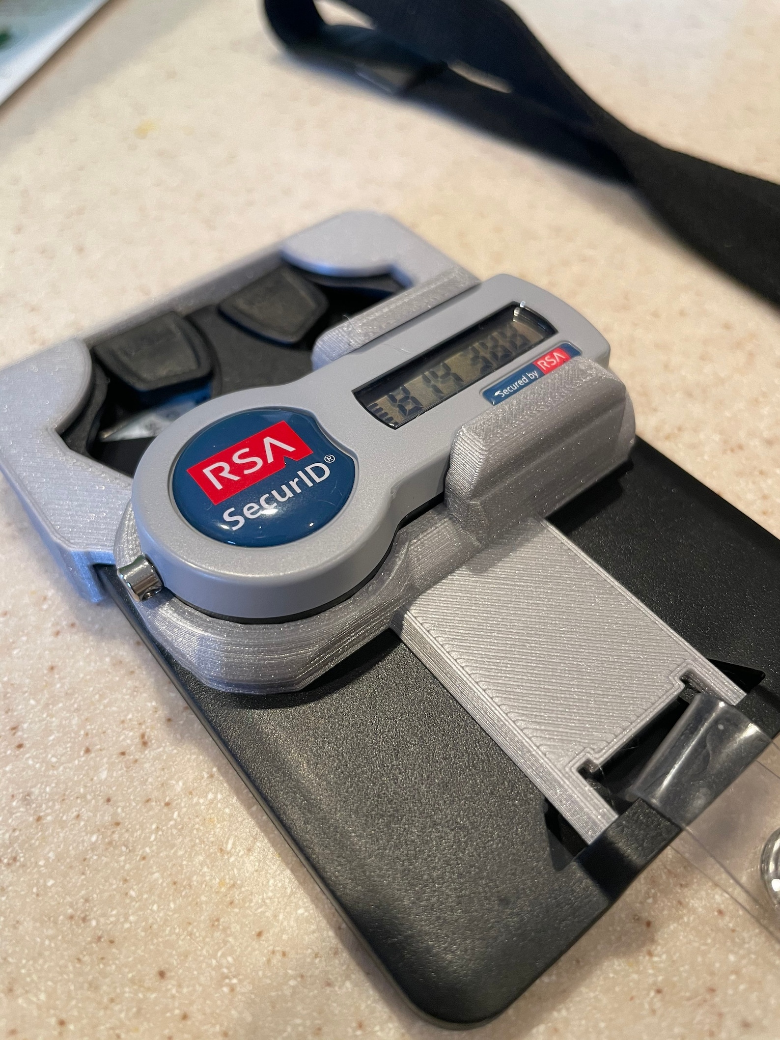 RSA Token Holder and TRIPLE ID Holder up to 3 Badges Etsy