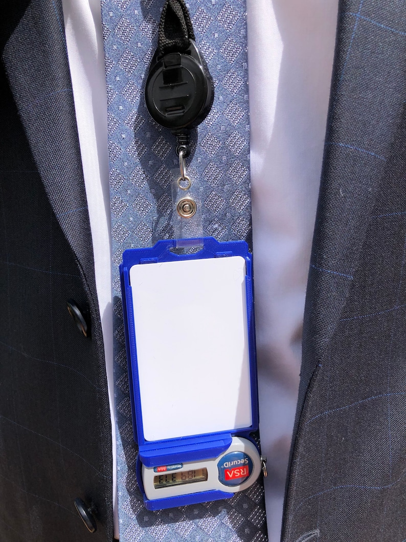 Proxlite Card Holder RSA ID Token Holder & up to 3 Additional Etsy