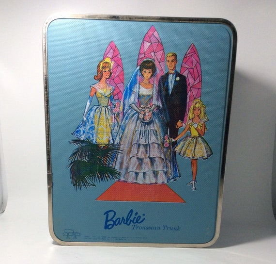 barbie and midge doll case 1964