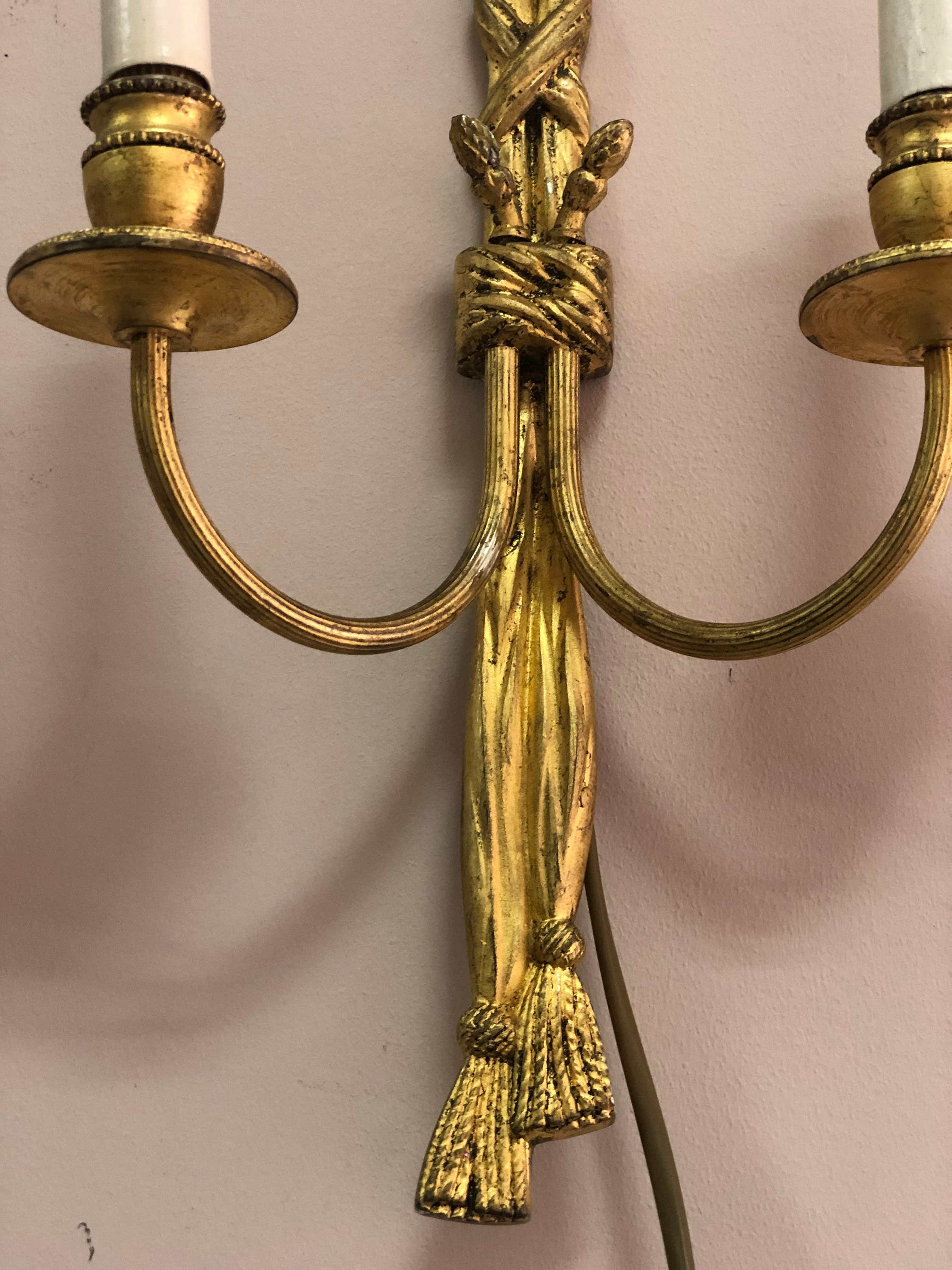 Antique Brass Sconce Rare Vintage Wall Lamp Made in France Etsy