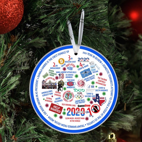 2020 pandemic christmas on sale ornaments
