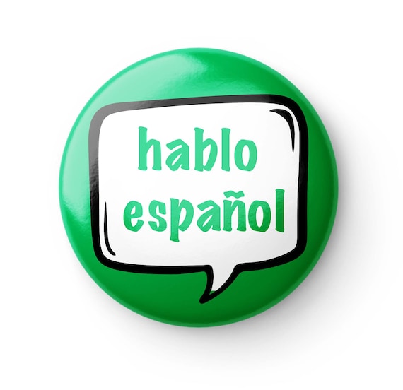 Question Hablas Espanol Do You Speak Spanish Stock Photo