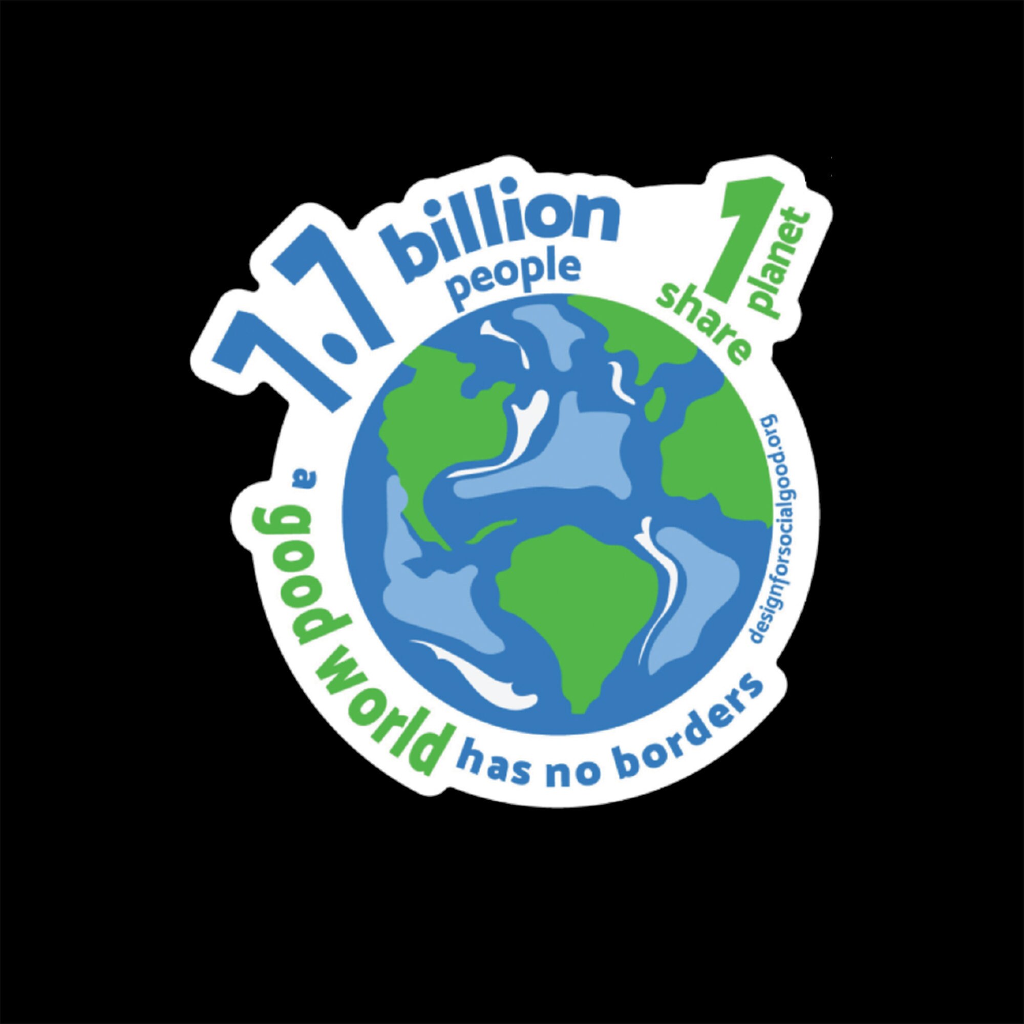Environmental Sustainable Vinyl Stickers Population Stickers Etsy