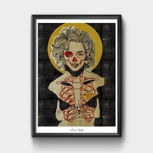Madonna Kunstdruck: Signiert und Nummeriert Limitierte Auflage