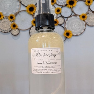 All-Natural Hydrating Leave-In Conditioner Spray, Adds Shine Without Being Heavy