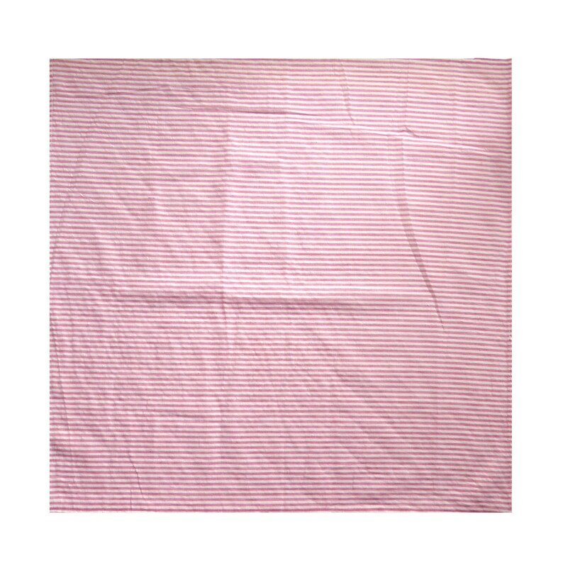 and Neck Tie. Neck Kerchief White and Pink Striped Seersucker Cotton Neck Scarf Head Scarf Handmade Bandana Also functions as an Ascot