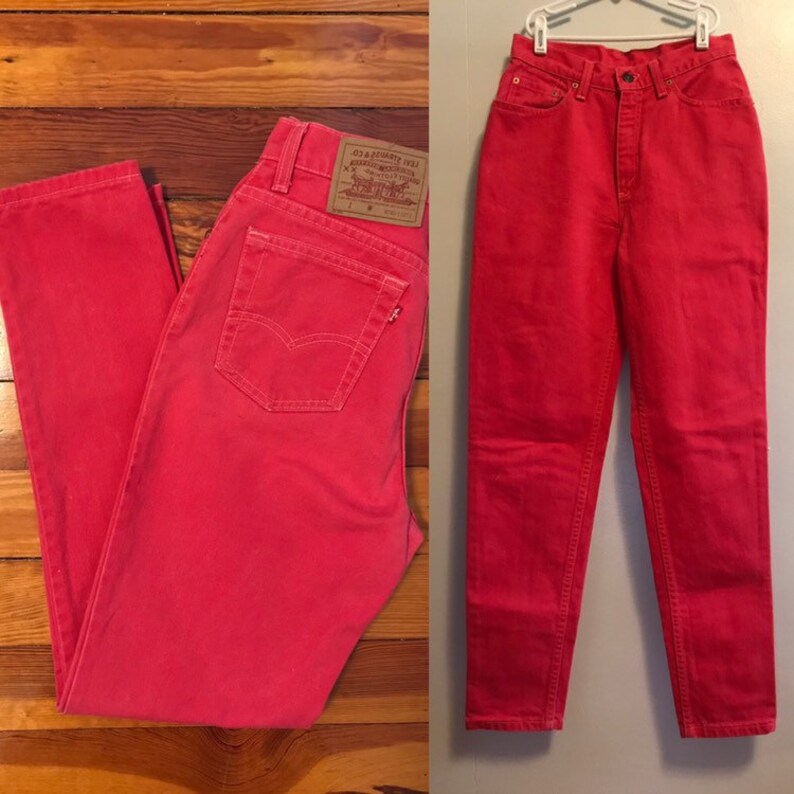 levis jeans pink