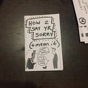 How 2 Say Yr Sorry