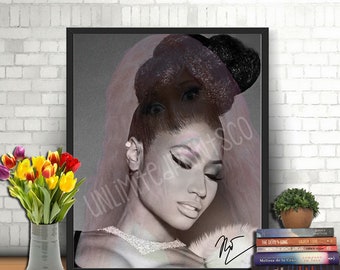 Nicki Minaj Art Silk Poster Living Room Wall Decoration Great Gift 03
