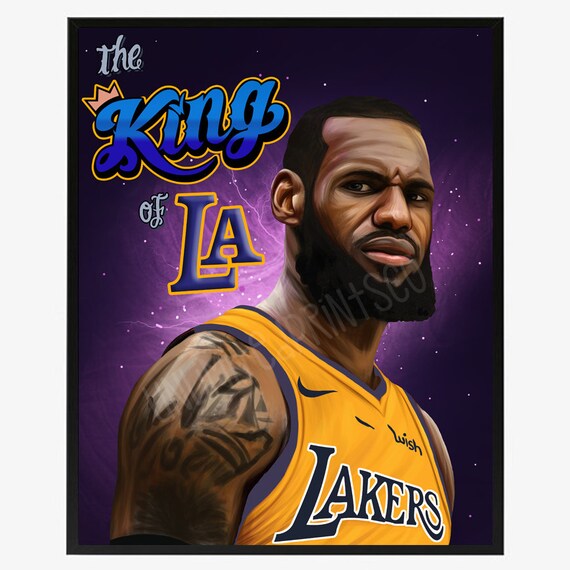 lebron poster