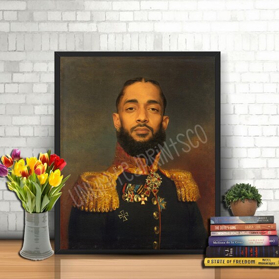 Nipsey Hussle poster wall art home decoration photo print 24/" x 24/" 001
