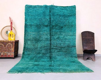 Vintage marokkanischer Teppich 6x9 ft, authentischer Boujaad Teppich, handgemachte Möbel, marokkanisches Dekor, Teppiche für Wohnzimmer